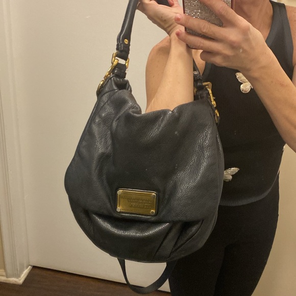 Marc Jacobs black leather shoulder crossbody bag - Picture 2 of 10